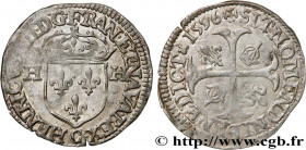 HENRY IV
Type : Douzain aux deux H, 2e type 
Date : 1596 
Mint name / Town : Saint-Lô 
Quantity minted : 25200 
Metal : billon 
Millesimal fineness : ...