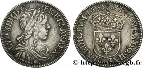 LOUIS XIV "THE SUN KING"
Type : Demi-écu à la mèche longue 
Date : 1655 
Mint name / Town : Paris 
Quantity minted : 499439 
Metal : silver 
Millesima...