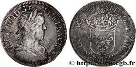 LOUIS XIV "THE SUN KING"
Type : Demi-écu à la mèche longue 
Date : 1659 
Mint name / Town : Nantes 
Quantity minted : 5796 
Metal : silver 
Millesimal...