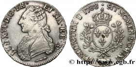 LOUIS XVI
Type : Écu dit "aux branches d'olivier de Béarn" 
Date : 1788 
Mint name / Town : Pau 
Quantity minted : 682073 
Metal : silver 
Millesimal ...