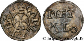 POITOU - COUNTY OF POITOU - COINAGE IMMOBILIZED IN THE NAME OF CHARLES II THE BALD
Type : Denier 
Date : c. 1050-1150 
Date : n.d. 
Mint name / Town :...