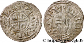 FRANCHE-COMTÉ - ARCHBISHOPRIC OF BESANÇON - HUGH III
Type : Denier 
Date : c. 1049-1100 
Date : n.d. 
Mint name / Town : Besançon 
Metal : silver 
Dia...