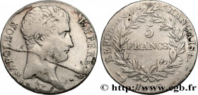 PREMIER EMPIRE / FIRST FRENCH EMPIRE
Type : 5 francs Napoléon Empereur, Calendrier grégorien 
Date : 1807 
Mint name / Town : Toulouse 
Quantity minte...