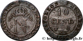 PREMIER EMPIRE / FIRST FRENCH EMPIRE
Type : 10 cent. à l'N couronnée, frappe médaille 
Date : 1809 
Mint name / Town : Perpignan 
Quantity minted : 55...