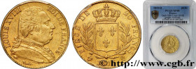 LOUIS XVIII
Type : 20 francs or Louis XVIII, buste habillé 
Date : 1815 
Mint name / Town : Perpignan 
Quantity minted : 46657 
Metal : gold 
Millesim...