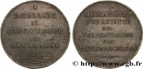 LOUIS-PHILIPPE I
Type : Essai de fabrication au module de 5 francs par D. Uhlhorn 
Date : 1846 
Quantity minted : --- 
Metal : bronzed tin 
Diameter :...