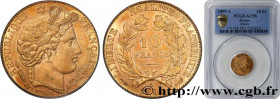 III REPUBLIC
Type : 10 francs or Cérès, Troisième République 
Date : 1899 
Mint name / Town : Paris 
Quantity minted : 1600000 
Metal : gold 
Millesim...