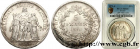 III REPUBLIC
Type : 5 francs Hercule 
Date : 1873 
Mint name / Town : Paris 
Quantity minted : 27192181 
Metal : silver 
Millesimal fineness : 900  ‰
...