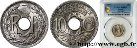 III REPUBLIC
Type : 10 centimes Lindauer 
Date : 1920 
Quantity minted : --- 
Metal : copper nickel 
Diameter : 21  mm
Orientation dies : 6  h.
Weight...