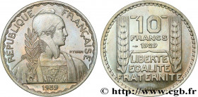 FRENCH STATE
Type : Essai hybride de 10 Francs Turin, grand module, 30 mm, 10 g, cupro-nickel 
Date : 1929 / 1939 
Date : n.d. 
Mint name / Town : Par...