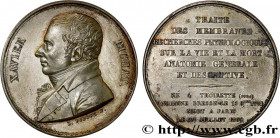 SCIENCE & SCIENTIFIC
Type : Médaille, Xavier Bichat 
Date : 1802 
Metal : silver 
Diameter : 49,5  mm
Engraver : L. DUBOUR F. 
Weight : 56,23  g.
Edge...