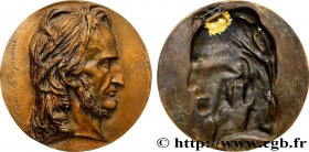 ARTISTS : MUSICIANS, PAINTERS, SCULPTORS
Type : Fonte, Niccolò Paganini par David d’Anger 
Date : 1831 
Metal : bronze 
Diameter : 148  mm
Engraver : ...