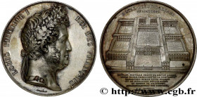 LOUIS-PHILIPPE I
Type : Médaille, Hôtel-Dieu d’Orléans 
Date : 1841 
Metal : silver plated bronze 
Diameter : 67,5  mm
Weight : 148,01  g.
Edge : liss...