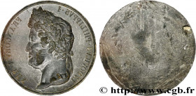 LOUIS-PHILIPPE I
Type : Matrice de médaille, tirage de l’avers, Louis-Philippe Ier 
Date : n.d. 
Metal : alloy 
Diameter : 74,5  mm
Engraver : DEPAULI...