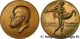 SCIENCE & SCIENTIFIC
Type : Médaille, 75e anniversaire d’Adolf von Baeyer 
Date : 1910 
Metal : gilt bronze 
Diameter : 50,5  mm
Engraver : H. Hahn 
W...