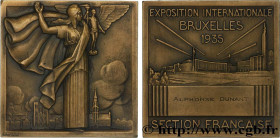 BELGIUM - KINGDOM OF BELGIUM - REIGN OF LEOPOLD III
Type : Plaque, Exposition Internationale, Section Française 
Date : 1935 
Mint name / Town : Belgi...