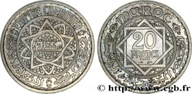 MOROCCO - FRENCH PROTECTORATE
Type : Essai de 20 Francs, poids normal. AH 1366 
Date : 1947 
Mint name / Town : Paris 
Quantity minted : 1100 
Metal :...