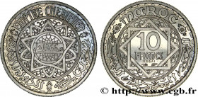 MOROCCO - FRENCH PROTECTORATE
Type : Essai de 10 Francs AH 1366 
Date : 1947 
Mint name / Town : Paris 
Quantity minted : 1100 
Metal : copper nickel ...