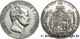 GERMANY - KINGDOM OF PRUSSIA - FREDERICK-WILLIAM IV
Type : 2 Thaler  
Date : 1856 
Mint name / Town : Berlin 
Quantity minted : 627340 
Metal : silver...