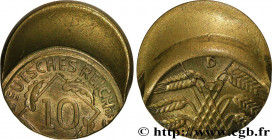 GERMANY
Type : 10 Reichspfennig “casquette” 
Date : n.d. 
Mint name / Town : Munich 
Metal : copper 
Diameter : 21  mm
Orientation dies : 12  h.
Edge ...