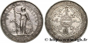 GREAT-BRITAIN - VICTORIA
Type : Trade dollar 
Date : 1895 
Mint name / Town : Bombay 
Quantity minted : 3316000 
Metal : silver 
Diameter : 38,5  mm
O...
