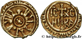ITALY - SICILY - MESSINA - ROGER II
Type : Tari d’or 
Date : n.d. 
Mint name / Town : Messine 
Metal : gold 
Diameter : 12,5  mm
Weight : 0,98  g.
Rar...