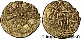 ITALY - SICILY - MESSINA - WILLIAM I
Type : Tari d’or 
Date : n.d. 
Mint name / Town : Messine 
Metal : gold 
Diameter : 12  mm
Weight : 1,15  g.
Rari...