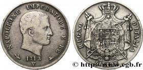 ITALY
Type : 5 lire Napoléon Empereur et Roi d’Italie, 2ème type, tranche en creux 
Date : 1812 
Mint name / Town : Venise 
Quantity minted : 207402 
...
