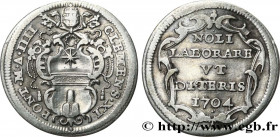 PAPAL STATES - CLEMENT XI (Gianfrancesco Albani)
Type : Giulio  
Date : 1704 
Mint name / Town : Rome 
Quantity minted : - 
Metal : silver 
Diameter :...