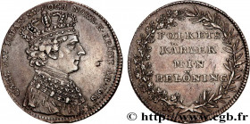 SWEDEN
Type : 1/3 Riksdaler Couronnement du roi Charles XIV 
Date : 1818 
Metal : silver 
Millesimal fineness : 878  ‰
Diameter : 29  mm
Orientation d...