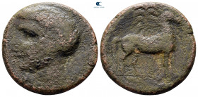 Hispania. Cartago Nova circa 209-200 BC. Bronze Æ