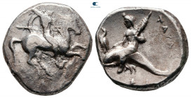 Calabria. Tarentum circa 325-280 BC. Nomos AR