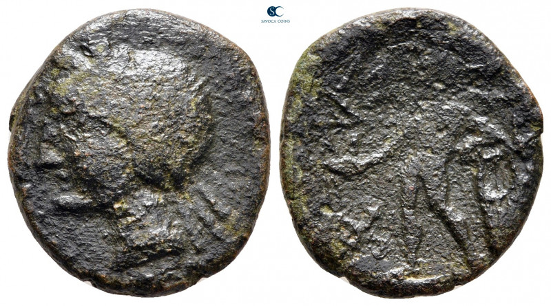 Sicily. Alaisa Archonidea circa 300-250 BC. 
Bronze Æ

20 mm, 5,14 g



n...