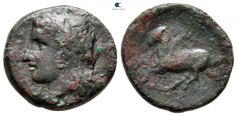 Sicily. Syracuse. Agathokles 317-289 BC. 
Bronze Æ

18 mm, 5,32 g



near...