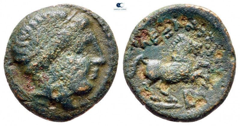 Kings of Macedon. Alexander III "the Great" 336-323 BC. 
Bronze Æ

16 mm, 2,8...