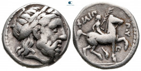 Kings of Macedon. Amphipolis. Philip III Arrhidaeus 323-317 BC. In the name and types of Philip II. Tetradrachm AR