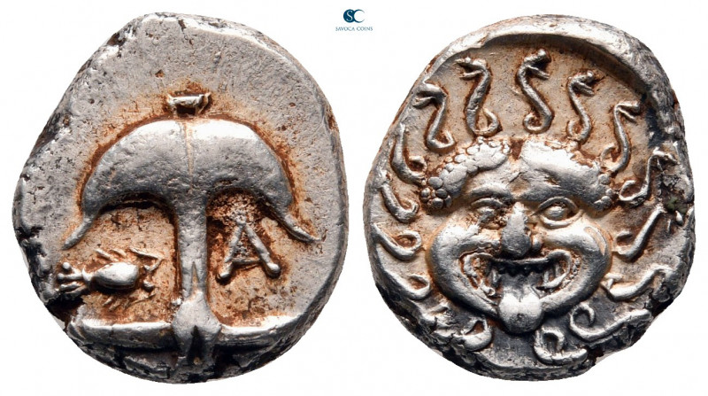 Thrace. Apollonia Pontica circa 480-450 BC. 
Drachm AR

15 mm, 3,42 g



...