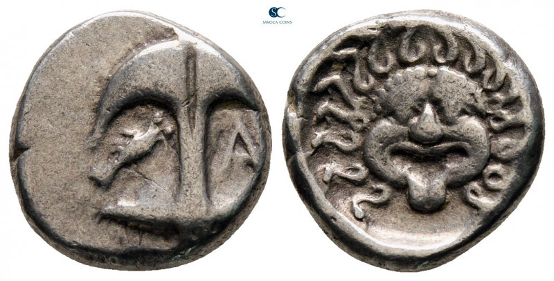 Thrace. Apollonia Pontica circa 480-450 BC. 
Drachm AR

13 mm, 3,17 g



...