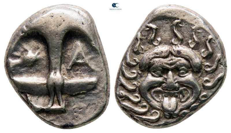 Thrace. Apollonia Pontica circa 480-450 BC. 
Drachm AR

15 mm, 3,41 g



...