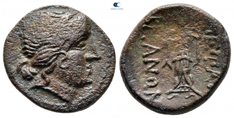 Thrace. Mesembria circa 175-100 BC. 
Bronze Æ

19 mm, 4,85 g



nearly ve...