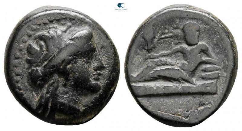Thrace. Odessos circa 200-100 BC. 
Bronze Æ

16 mm, 3,63 g



nearly very...
