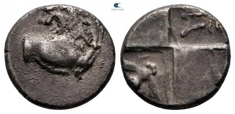 The Thracian Chersonese. Chersonesos circa 386-338 BC. 
Hemidrachm AR

13 mm,...