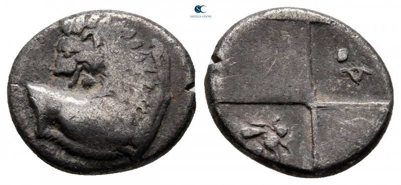 The Thracian Chersonese. Chersonesos circa 386-338 BC. 
Hemidrachm AR

14 mm,...