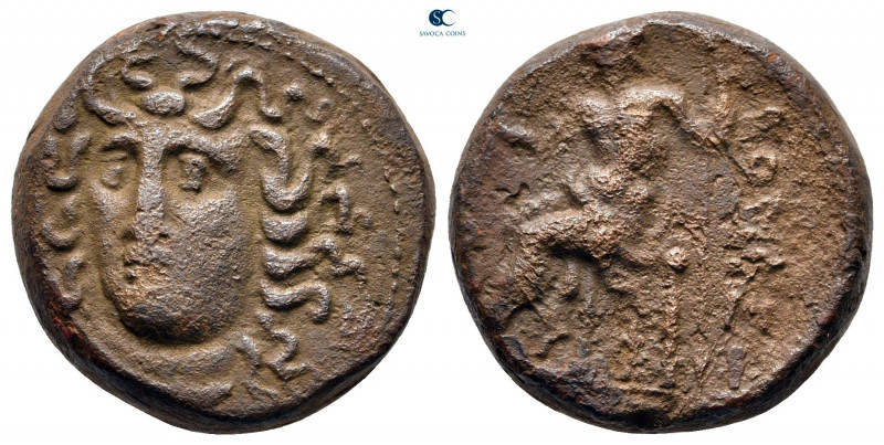 Thessaly. Gomphi-Philippopolis circa 350-300 BC. 
Bronze Æ

18 mm, 11,00 g
...