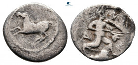 Thessaly. Perrhaebi circa 450-430 BC. Obol AR