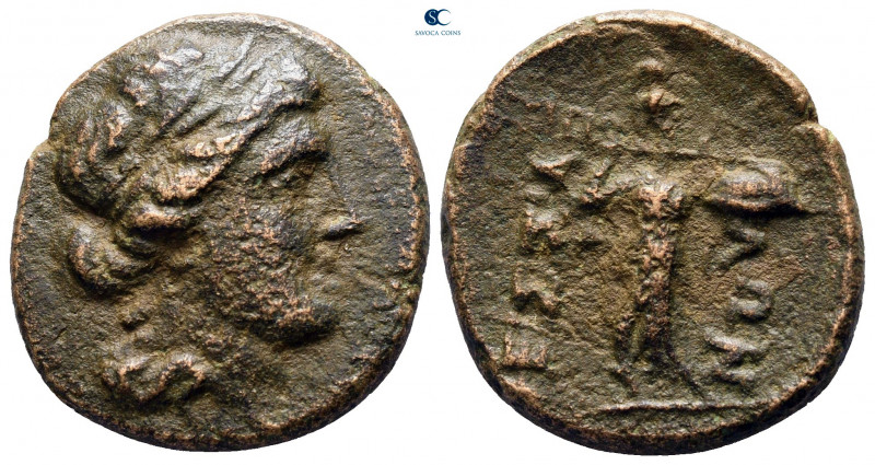 Thessaly. Thessalian League circa 196-27 BC. 
Bronze Æ

22 mm, 8,10 g



...
