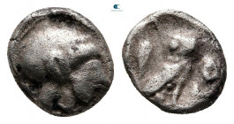 Attica. Athens circa 500-485 BC. Obol AR