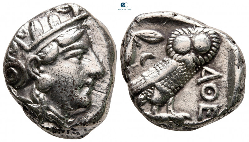 Attica. Athens circa 393-355 BC. 
Tetradrachm AR

23 mm, 17,36 g



good ...