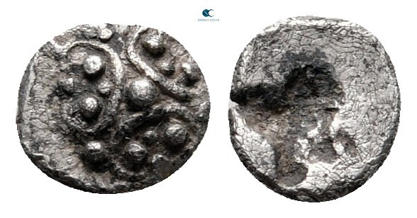 Asia Minor. Uncertain mint circa 500-450 BC. 
Tetartemorion AR

5 mm, 0,16 g...