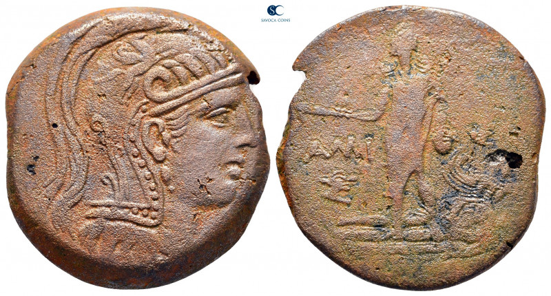 Pontos. Amisos. Time of Mithradates VI Eupator 120-63 BC. 
Bronze Æ

28 mm, 1...
